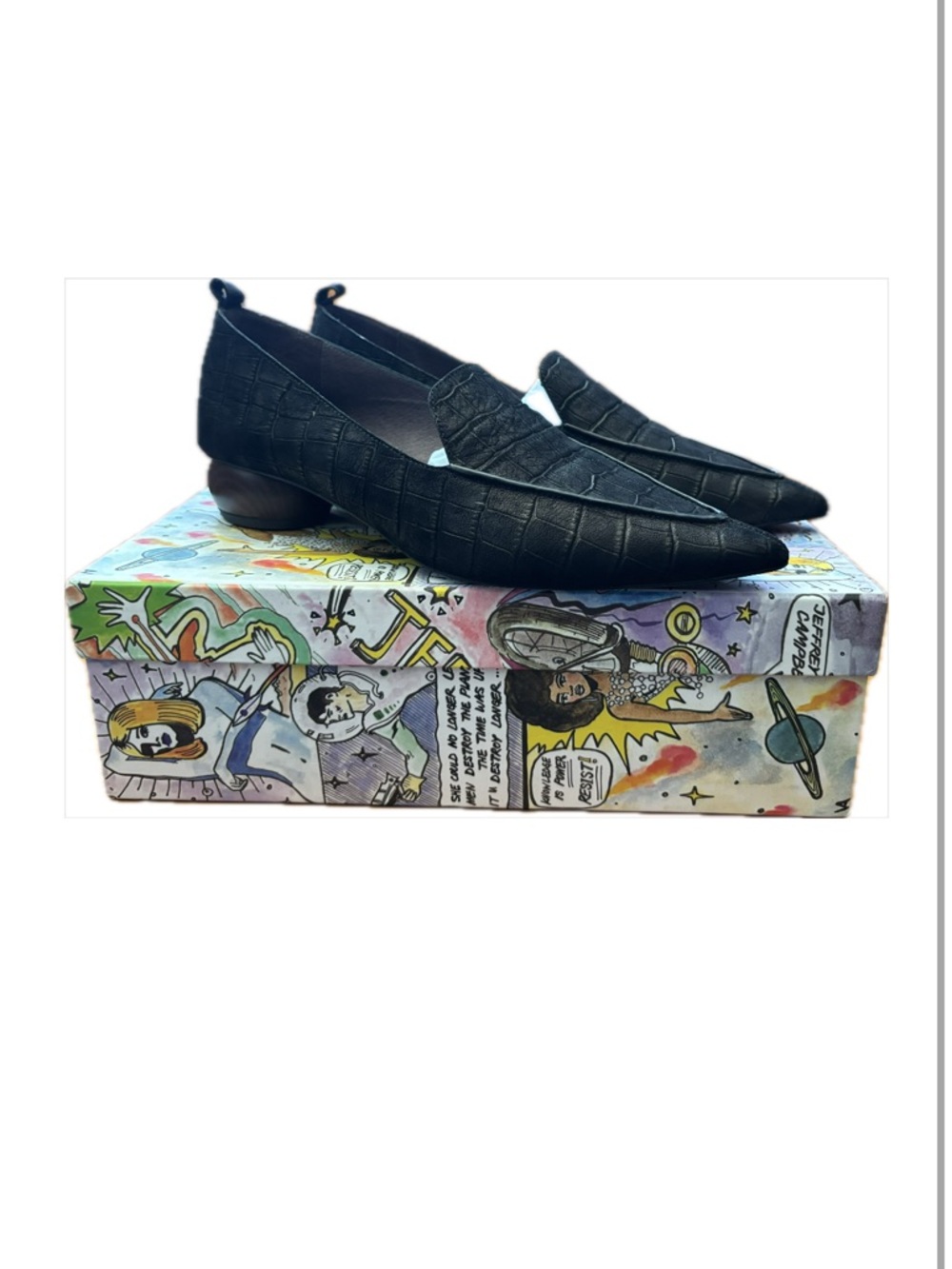Jeffrey Campbell Viona-WD Loafer Size 8
